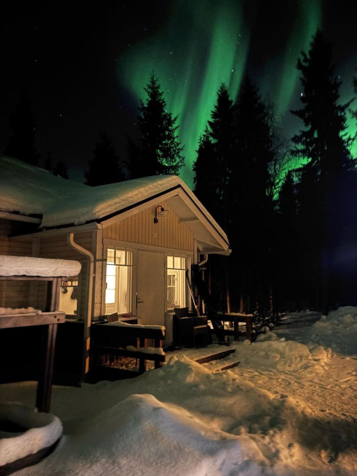 Sleepwell House Pyhaetunturi With Sauna Close To Lake Pelkosenniemi ภายนอก รูปภาพ